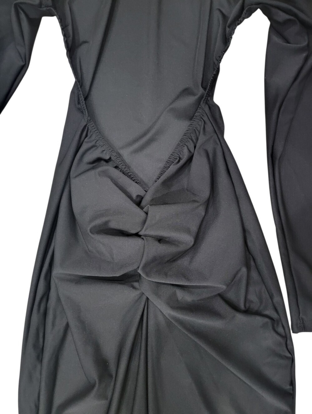 Black Open Back jumpsuit - Picture 7 of 13